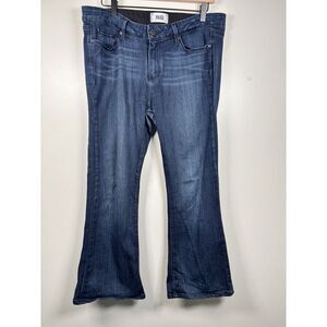 PAIGE Skyline Boot Flare Denim Jeans Augusta Wash Size‎ 32 X 26